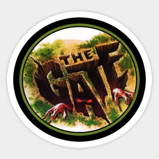 The Gate Vintage Image Sticker